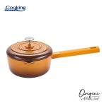 CASEROLA ALUMINIU TURNAT + CAPAC 18x8.5 CM, 1.8 L, NICOLAI