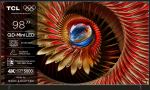 Televizor TCL Mini LED 98Q8C, 248 cm, Smart Google TV,