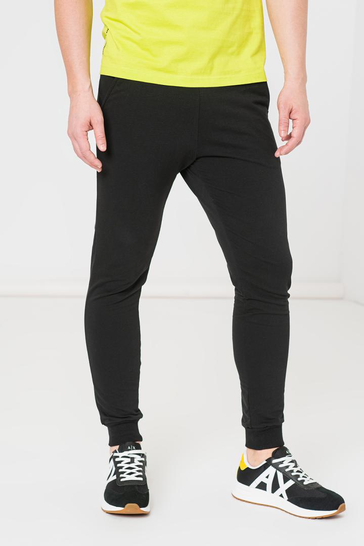 overlay_2d3bed6fceb6562176975524cab95c2d.jpg PANTALON COTON CASUAL BARBATI BLACK-XL - imagine 1