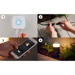 Stalp LED RGB extensie pentru iluminat exterior Philips Hue Calla, - imagine 6