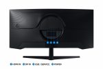 Monitor Samsung 34" LC34G55TWWPXEN, Curvature: 1000R, Diagonal (inch): 34, Diagonal - imagine 19