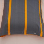 SET DE PAT SINGLE BUMBAC GREY/ORANGE - imagine 7