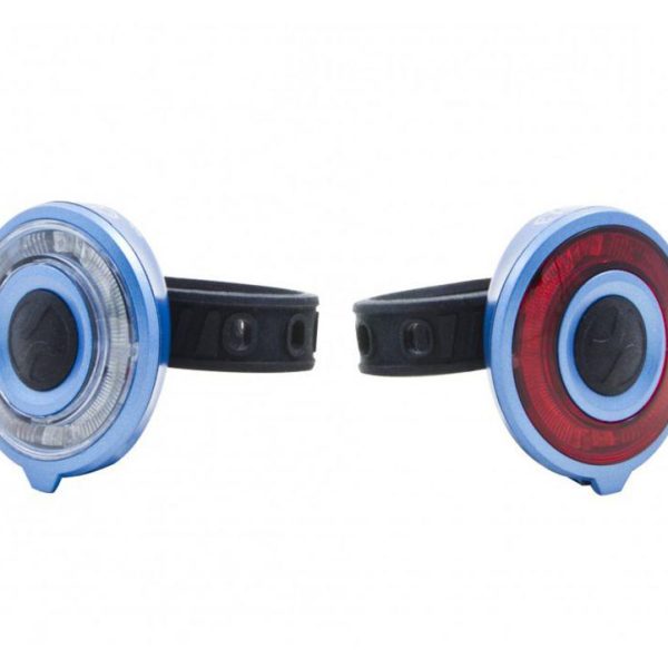 Set lumini far+stop, 2 LED-uri rosii, 2 LED-uri uri albe,
