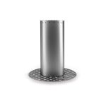 Stalp / bolard fix restrictionare acces auto Motorline MPIE5/400, inox - imagine 2