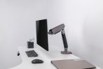 Brat pentru monitor, Material: Oțel, Aluminiu, Plastic, Suprafață finisaj : - imagine 12