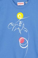 TSHIRT CASUAL C CAL PEGAS AZURE-4 - imagine 3