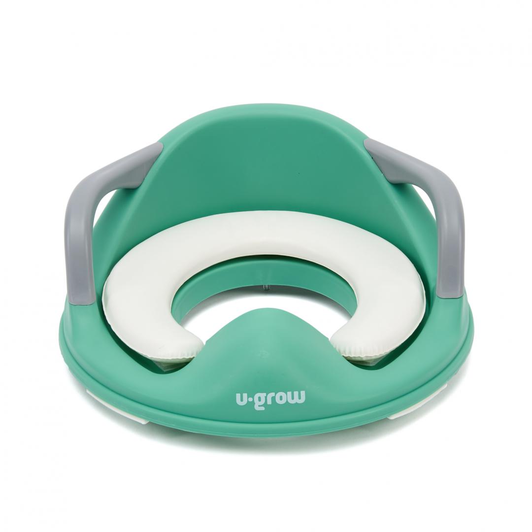 overlay_2e403afc68c4fbc4a7bccb42b756369c.jpg Reductor pentru toaleta, verde, U-Grow - imagine 1