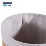 COS DE RUFE ROTUND DIN BAMBUS, 35x60 CM, 55 L - imagine 4