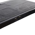 Stand Spacer notebook 17″ Gaming, sita metal, Airflow: 72CFM, 2xfan - imagine 3