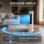VENTILATOR CU EFECT DE RACIRE PRIN EVAPORARE HEINNER HACLP-MD43WH - imagine 14