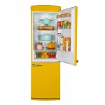 Combina frigorifica FRAM FC-VRR341YLE++, 340 l, Clasa E, Galben - imagine 5
