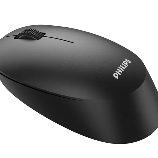 Mouse Wireless Philips SPK7307BL/00, 1600 DPI, Negru