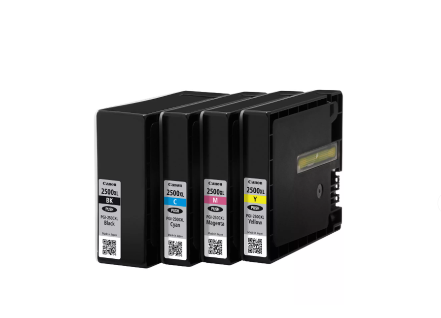 overlay_304dd5fead2a615ba515a5d3c5ba0b0e.png CANON Pachet cartuse cerneala PGI-2500XL BK/C/M/Y MULTIPACK, Capacitate: black (2500 - imagine 1