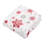 PATURA FLEECE 150X200 CM XMS STARS - imagine 2