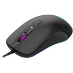 Mouse AQIRYS Orion, cu fir, 10 butoane, interfata USB 2.0 - imagine 2
