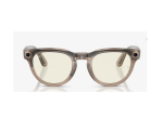 RayBan Meta Headliner Shiny Warm Stone/Dark Green Transitions