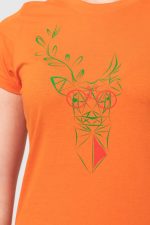 TRICOU  CERB FAMILIE FEMEI ORANGE-M - imagine 5