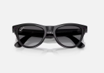 RayBan Meta SKYLER High Bridge Fit - Shinny Black - - imagine 5