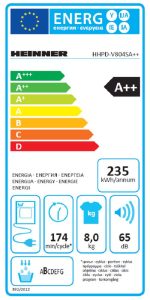 USCATOR DE RUFE CU POMPA DE CALDURA HEINNER HHPD-V804SA++ - imagine 7