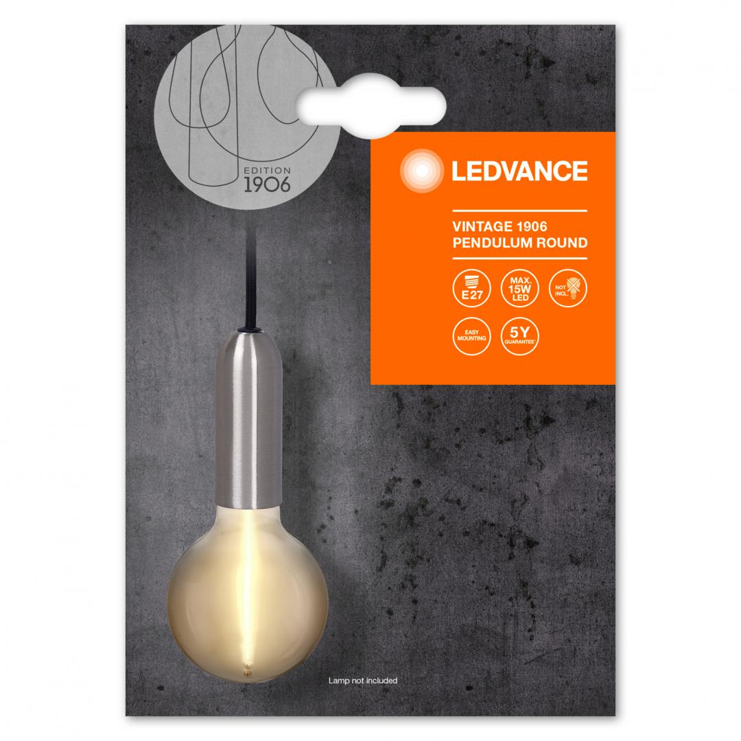 overlay_3263faa1c670875c48d8b230a5cb4b54.jpg Pendul Ledvance Vintage 1906 Round Cromat, E27, max. 15W LED, - imagine 1
