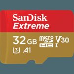 Card de Memorie MicroSDHC SanDisk Extreme, 32GB, Adaptor SD, Class - imagine 2
