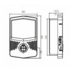 I-CON Wall Box - Wall-Mounting Charging Station, 22kW, 400V, 32A, - imagine 2