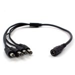 CABLU ALIMENTARE TIP SPLITTER 1 TO 4 DC1-4 Pachet 10 - imagine 2