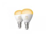 2 Becuri LED inteligente Philips Hue P45, Bluetooth, E14, 5.1W, - imagine 2