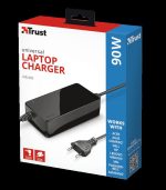 Incarcator laptop Trust Primo, universal, 90W-19V, negru - imagine 4
