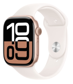 Apple Watch Series 10 GPS 46mm Rose Gold Aluminium Case - imagine 2