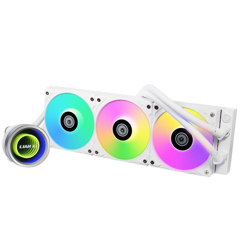 overlay_339f9adaa804fac9c2778676dde251d2.jpg Cooler Procesor Lian Li GALAHAD II 360 Trinity ARGB ALB - imagine 1