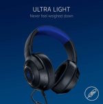 Casti Gaming Head-band Razer Kraken X Console, Wired, Albastru - imagine 2
