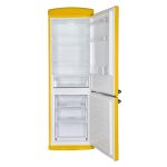 Combina frigorifica FRAM FC-VRR341YLE++, 340 l, Clasa E, Galben - imagine 3