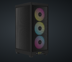 Carcasa CORSAIR 2000D RGB AIRFLOW, RGB, Micro Tower, Black