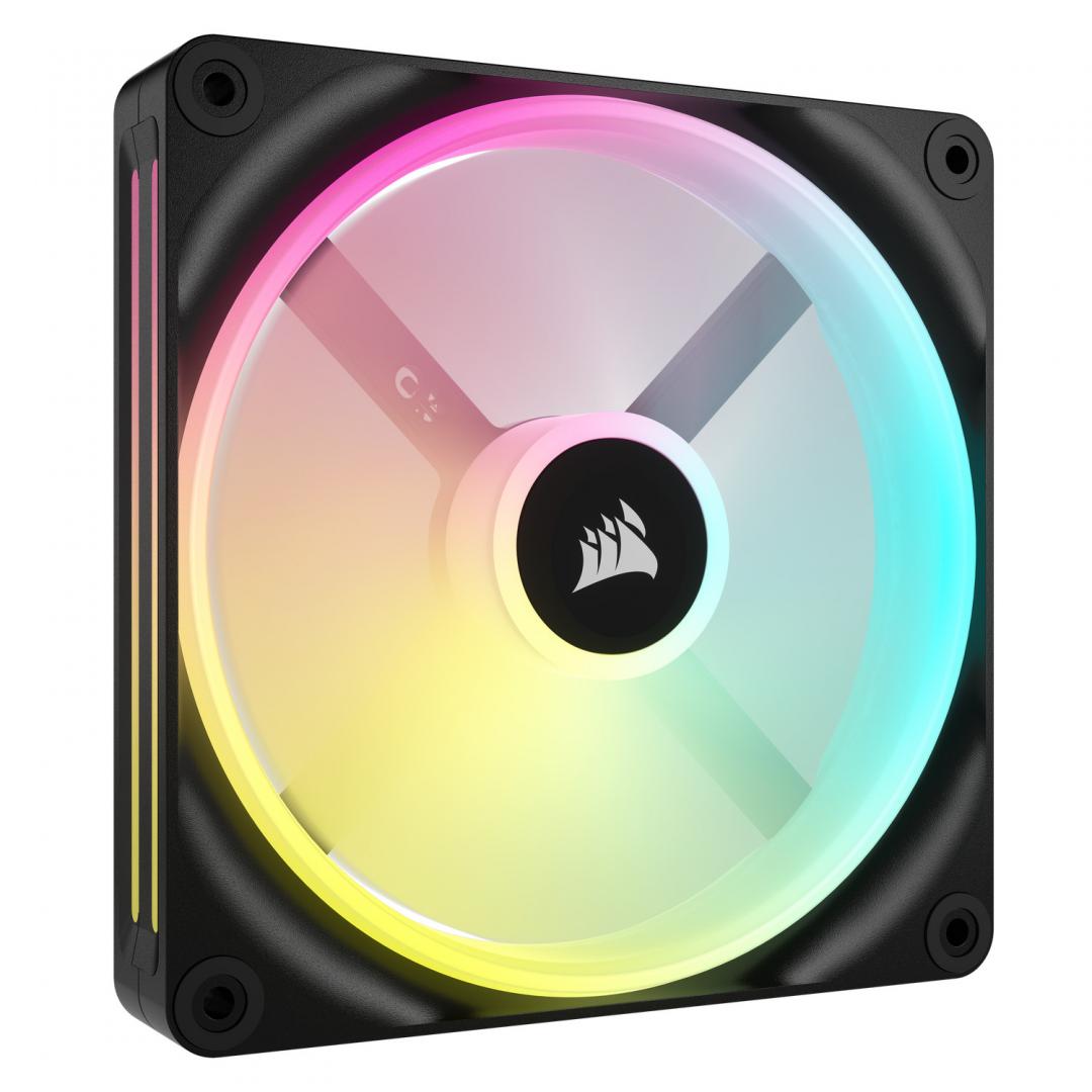 overlay_3425b4b984571d61b4d2d51a179f4fb9.jpg Ventilator Carcasa Corsair QX140 RGB NEGRU - imagine 1