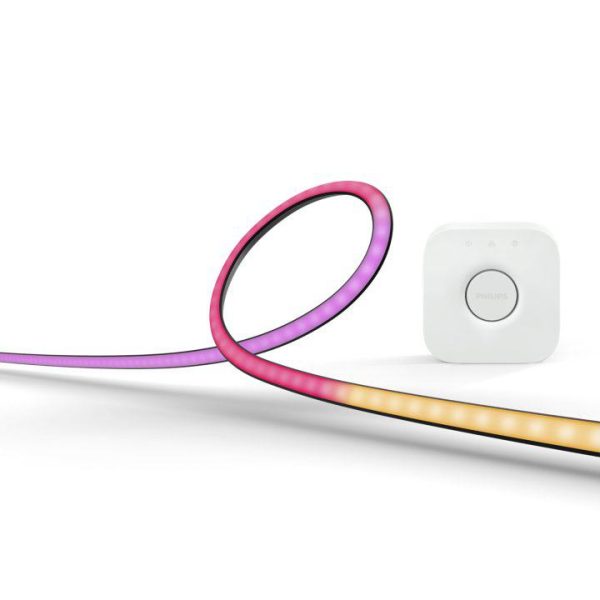 Banda LED RGB Philips Hue Gradient pentru PC, 3 monitoare