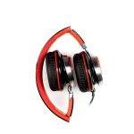 Casti Over-ear SPACER SPHS-SILVER, Cu fir, Rosu - imagine 2