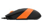 Mouse A4TECH Fstyler FM10, 1600 dpi, Multicolor - imagine 2