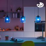Bec LED RGB inteligent Philips Bulb P45, Wi-Fi, Bluetooth, E27, - imagine 3