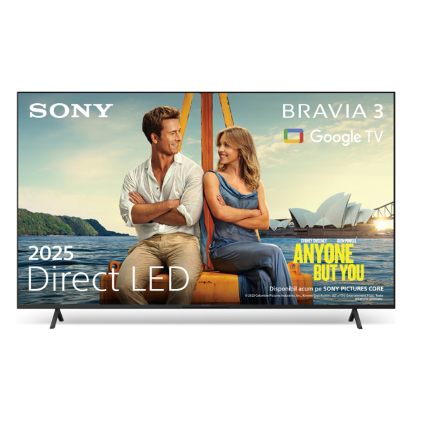 Televizor Sony BRAVIA 3 LED 50S39, 126 cm, Smart Google