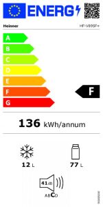 FRIGIDER HEINNER HF-V89SF+ - imagine 3