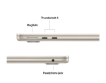 MacBook Air 13.6" Retina/Apple M4 (CPU 10-core, GPU 10-core, Neural - imagine 3