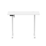 Birou Ascend cu reglare inaltime electric, alb, 1200x600x730~1180 mm, Capacitate - imagine 4
