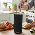 BLOC CUTITE UNIVERSAL H23 CM, NEGRU, ART OF DINING BY - imagine 3
