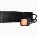 Cooler Procesor CORSAIR iCUE H150i ELITE LCD XT NEGRU - imagine 2
