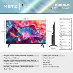 Televizor METZ QLED 32MQH7030Z, 80 cm, Smart Google TV, HD - imagine 4