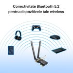 TP-Link Adaptor PCle Wi-Fi 6 AX3000 WI-FI 6 cu Bluetooth - imagine 2