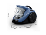 Aspirator Rowenta, RO3721EA, 750 W, fara sac, compact, albastru - imagine 2