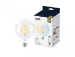 Bec LED inteligent vintage (decorativ) WiZ Connected Filament ClearG125 ,Wi-Fi, - imagine 2