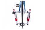 Home trainer magnetic Pegas, cu maneta reglare trepte rezistenta, roata - imagine 4